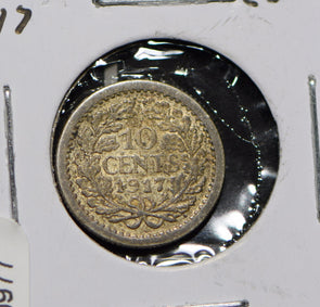 Netherlands 1917 10 Cents  900977 combine shipping