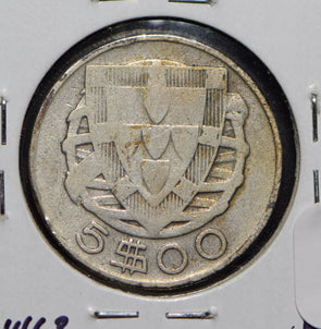 Portugal 1942 5 Escudos  150261 combine shipping