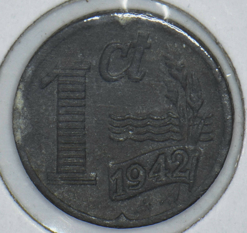 Netherlands 1942 Cent 190741 combine shipping