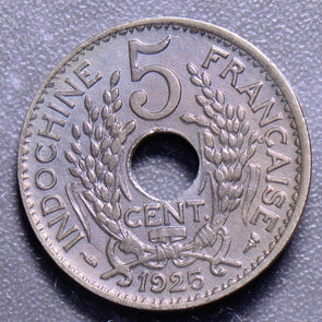 French Indo China 1925 5 cents F0061 combine shipping