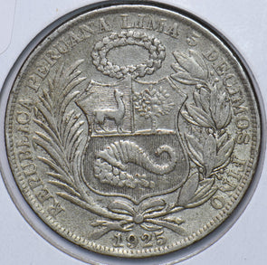 Peru 1925 Sol 240220 combine shipping