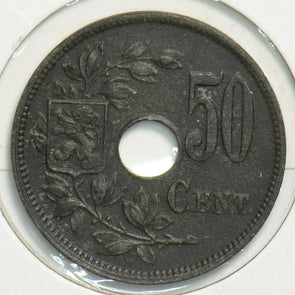 Belgium 1918 50 Centimes 298541 combine shipping