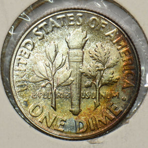 1957 Roosevelt Dime 90% silver U0252