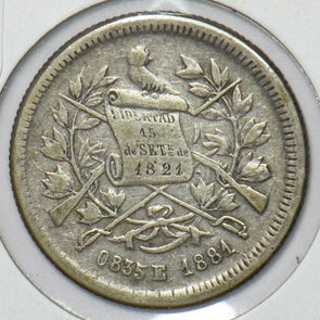 Guatemala 1881 E 25 Centavos 295652 combine shipping
