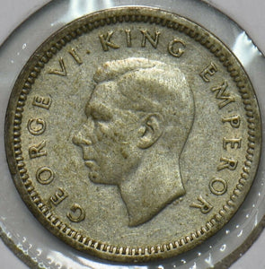 New Zealand 1945 3 Pence 903630 combine shipping