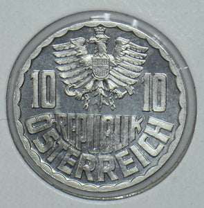 Austria 1963 10 Groschen Eagles animal 191577 combine shipping