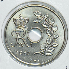 Denmark 1967 25 Ore 491557 combine shipping
