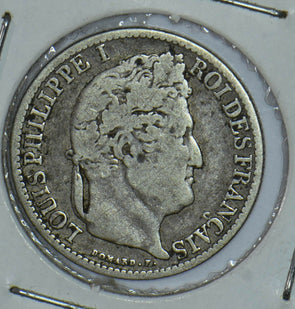 France 1846 Louis Phillipe I 50 Centimes 290596 combine shipping