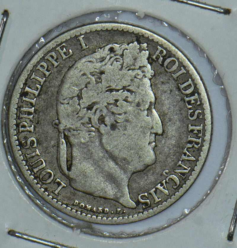 France 1846 Louis Phillipe I 50 Centimes 290596 combine shipping