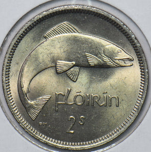 Ireland 1966 2 Shilling Salmon animal 195003 combine shipping