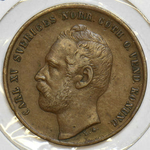 Sweden 1863 2 Ore 297933 combine shipping