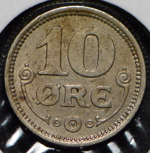 Denmark 1921 10 Ore  901456 combine shipping