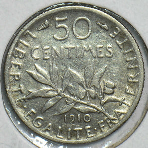 France 1910 50 Centimes 152911 combine shipping