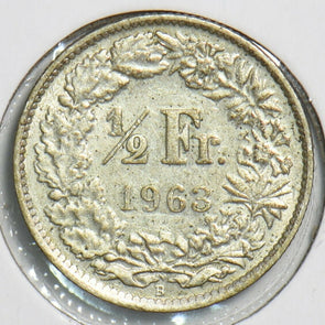 Switzerland 1963 1/2 Franc 240559 combine shipping