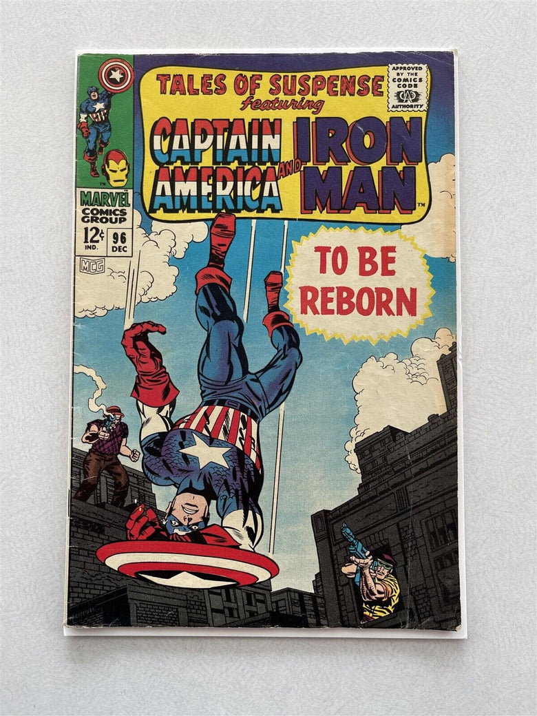 Tales of Suspense feat Captain America and Iron Man Issue#96 Dec 1967 "To Be Reb