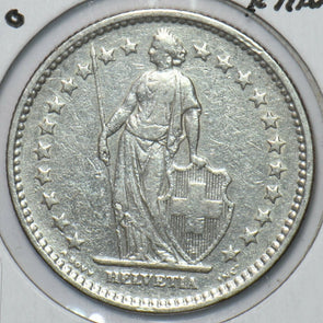 Switzerland 1920 2 Francs 151186 combine shipping