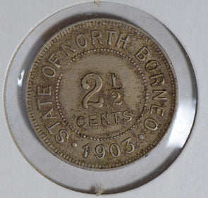 Malaysia 1903 British North Borneo 2 1/2 Cent  M0249 combine shipping