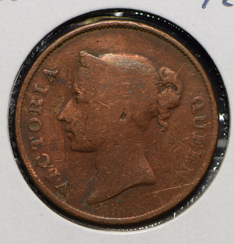 Netherlands East Indies 1845 Penny  901692 combine shipping