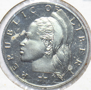 Liberia 1973 50 Cents Proof 902283 combine shipping