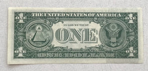 1974 Federal Reserve Notes Dollar Major ink smear error RC0367 combine shippin