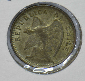 Chile 1919 10 Centavos Vulture animal 291171 combine shipping