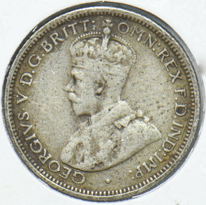 Australia 1922 6 Pence Kangaroo animal Ostrich Georgivs V 902270 combine shippin