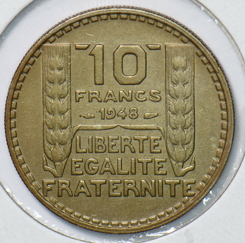 France 1948 10 Francs 190955 combine shipping