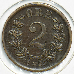 Norway 1893 2 Ore 0 240823 combine shipping