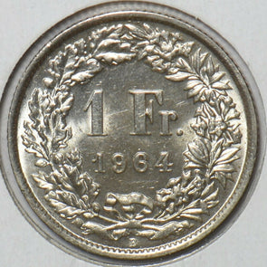 Switzerland 1964 Franc BU 295488 combine shipping