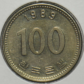 South Korea 1989 100 Won 903482 combine shipping