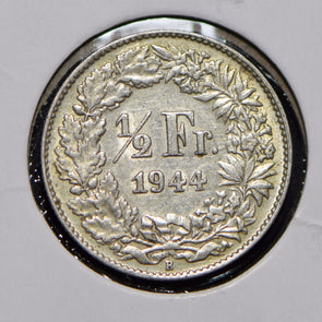 Switzerland 1944 1/2 Franc  900844 combine shipping