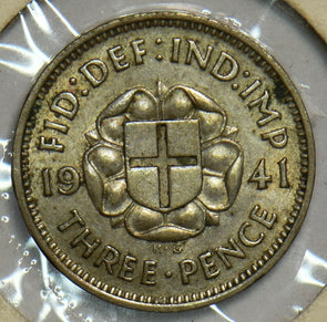 Great Britain 1941 3 Pence/Threepence 904193 combine shipping