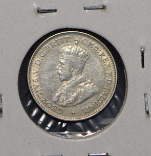 Australia 1934 3 Pence Kangaroo animal Moorhen  191204 combine shipping