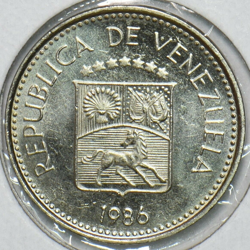 Venezuela 1986 5 Centimos 152679 combine shipping