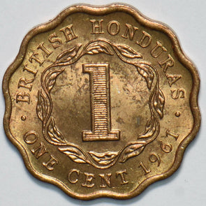 British Honduras 1961 Cent Queen Elizabeth II 293351 combine shipping