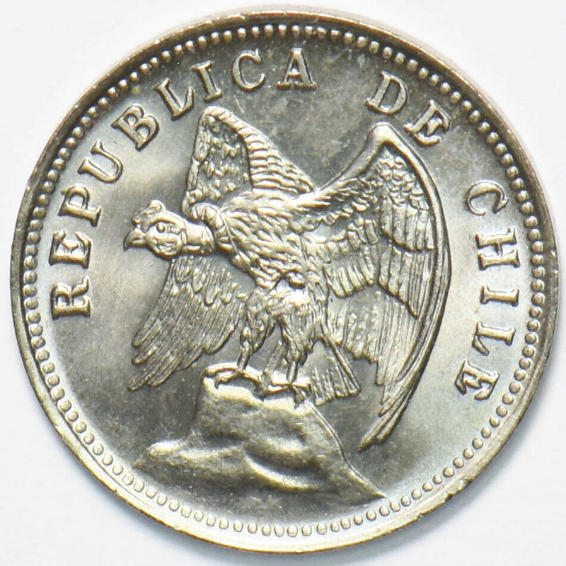 Chile 1938 5 Centavos Vulture animal 192235 combine shipping