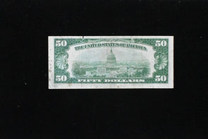 US 1929 $50 VF-XF small tear at top National Currency RC0677 combine shipping