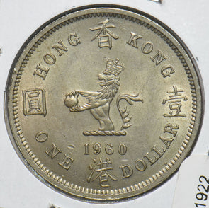 Hong Kong 1966 Dollar  191922 combine shipping