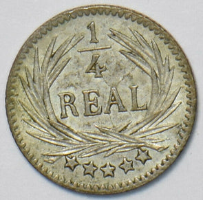 Guatemala 1895 1/4 Real 194065 combine shipping
