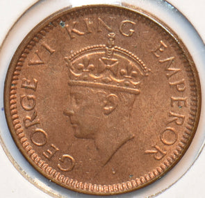 British India 1941 B 1/12 Anna 192987 combine shipping