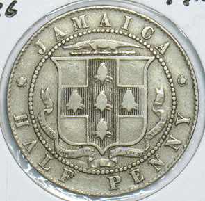 Jamaica 1926 1/2 Penny 241021 combine shipping