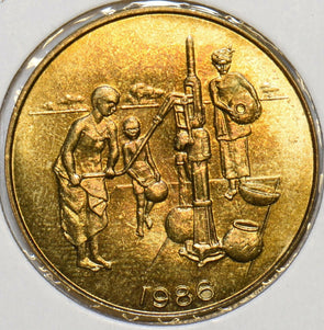 West African States 1986 10 Francs 152632 combine shipping