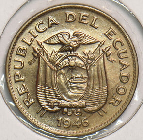 Ecuador 1946 5 Centavos 198977 combine shipping