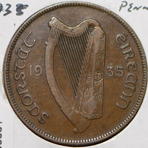 Ireland 1935 Penny Hen with chicks animal  900631 combine shipping