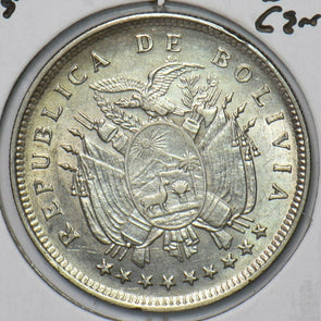 Bolivia 1909 20 Centavos 490717 combine shipping