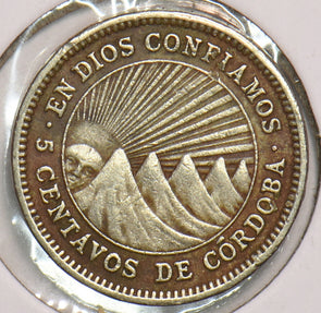 Nicaragua 1952 5 Centavos 199038 combine shipping