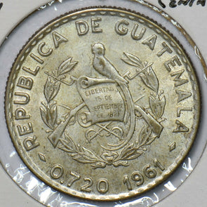 Guatemala 1961 25 Centavos 295576 combine shipping