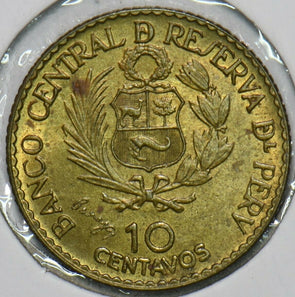 Peru 1965 10 Centavos 196572 combine shipping
