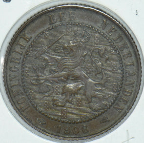 Netherlands 1906 2 1/2 Cents 291603 combine shipping