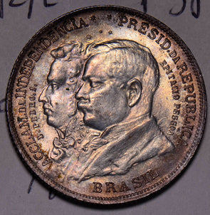 B0073 Brazil 1922  2000 Reis  independence centennial combine shipping